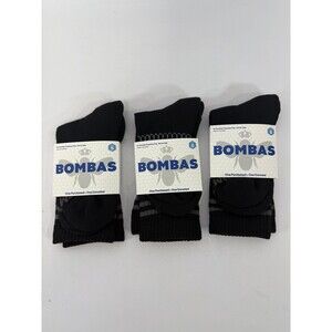 Bombas Socks Women’s Size Small Black Crew NEW